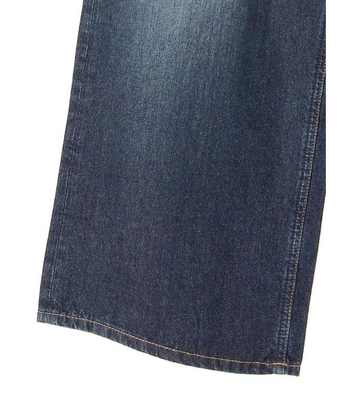 AMERICAN HOLIC（アメリカンホリック）の「5PK ワイドパンツ（デニムパンツ・レディース・インディゴブルー/ライトインディゴブルー・L/M/S）」の16枚目の写真