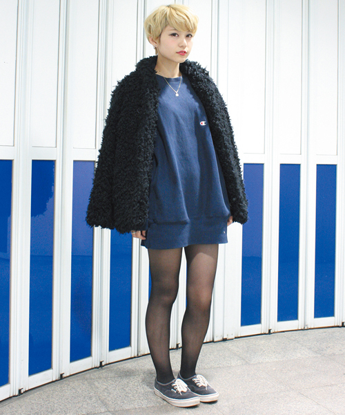 WEGO(ウィゴー)の「WEGO/プードルファーコート(その他アウター・レディース・オフホワイト/ブラック/ライトグレー・FREE)」の19枚目の写真