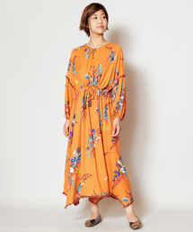 チャイハネ | 【チャイハネ】ボタニカルフラワーワンピース(ワンピース)