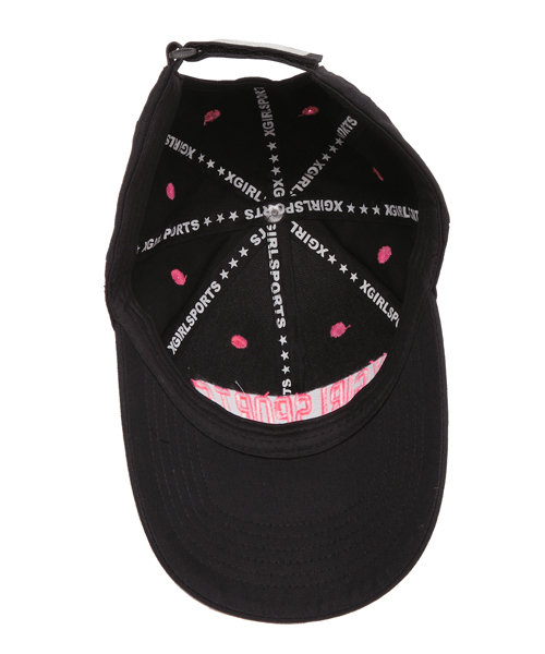 X-girl（エックスガール）の「CAP（キャップ・レディース・ブラック/ネイビー・ONE SIZE）」の3枚目の写真