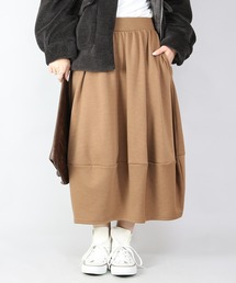 and it_（アンドイット）の「あったか裏起毛ふんわりバルーンスカート（スカート）」