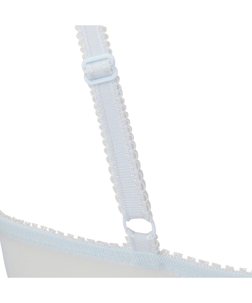 AMOSTYLE BY Triumph（アモスタイルバイトリンプ）の「ハイドレンシア柄レース ブラ＆ショーツセット【B,C,Dカップ】AMST WHU +Mini39-49（ブラ&ショーツ・レディース・ピンク/イエロー/ブルー・B65/B70/C70/D70/B75/C65/C75/D65/D75）」の6枚目の写真