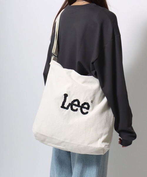 Lee（リー）の「Lee/リー キャンバス 2WAY ショルダーバッグ/トートバッグ/レディース メンズ（トートバッグ・メンズ・ネイビー/オフホワイト/ブラウン/カーキ/ブルー/ブラック系その他/ベージュ系その他/ホワイト系その他/グリーン系その他/グレー系その他/グレー/ブラック/ホワイト系その他2/ブラック系その他2/グレー系その他2/ブラウン系その他2/グリーン系その他2/ブルー系その他2・FREE）」の3枚目の写真