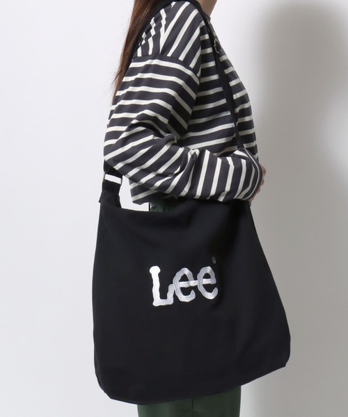 Lee（リー）の「Lee/リー キャンバス 2WAY ショルダーバッグ/トートバッグ/レディース メンズ（トートバッグ・メンズ・ネイビー/オフホワイト/ブラウン/カーキ/ブルー/ブラック系その他/ベージュ系その他/ホワイト系その他/グリーン系その他/グレー系その他/グレー/ブラック/ホワイト系その他2/ブラック系その他2/グレー系その他2/ブラウン系その他2/グリーン系その他2/ブルー系その他2・FREE）」の6枚目の写真