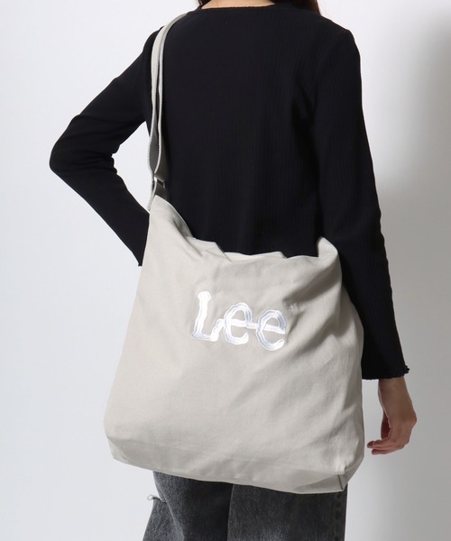 Lee（リー）の「Lee/リー キャンバス 2WAY ショルダーバッグ/トートバッグ/レディース メンズ（トートバッグ・メンズ・ネイビー/オフホワイト/ブラウン/カーキ/ブルー/ブラック系その他/ベージュ系その他/ホワイト系その他/グリーン系その他/グレー系その他/グレー/ブラック/ホワイト系その他2/ブラック系その他2/グレー系その他2/ブラウン系その他2/グリーン系その他2/ブルー系その他2・FREE）」の9枚目の写真