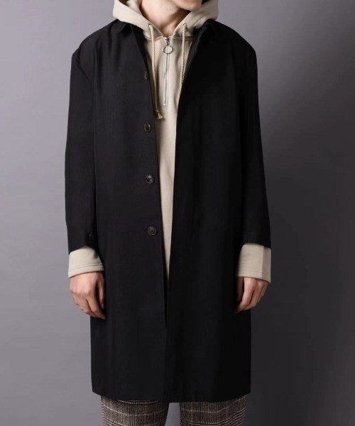 セール Mangrove ポリトロbigシルエットロングステンカラーコート ステンカラーコート Mangrove マングローブ のファッション通販 Zozotown