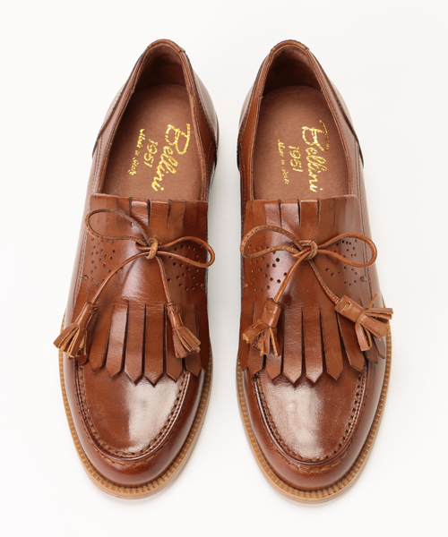 bpr BEAMS Women's（ビーピーアール　ビームス）の「BELLINI / キルト ローファー（その他シューズ・レディース・ライトブラウン・35/36/37/38/39）」の4枚目の写真