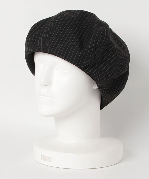 CA4LA（カシラ）の「ASM BERET TR（ハンチング/ベレー帽・メンズ・ブラック/ブラック系その他/その他9・ONESIZE）」の2枚目の写真