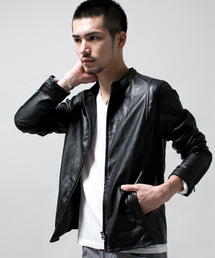 NANO universe | Shama(シャマ)/ Single Cow Riders(ライダースジャケット)