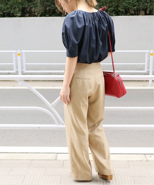 La TOTALITE(ラトータリテ)の「リシェオックスマリンパンツ【手洗い可能】◆(その他パンツ・レディース・ベージュ/ネイビー・38/36/40)」の8枚目の写真