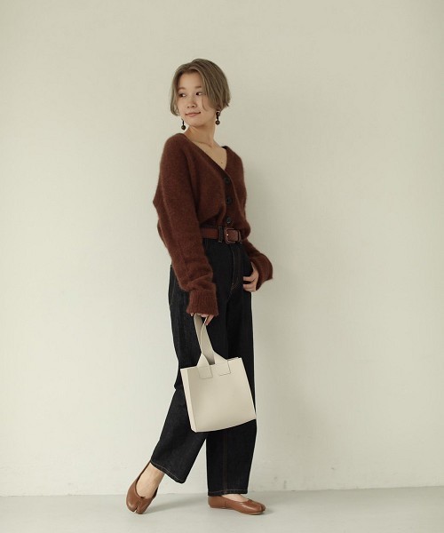 TODAYFUL（トゥデイフル）の「ラクーンニットカーディガン（Tシャツ