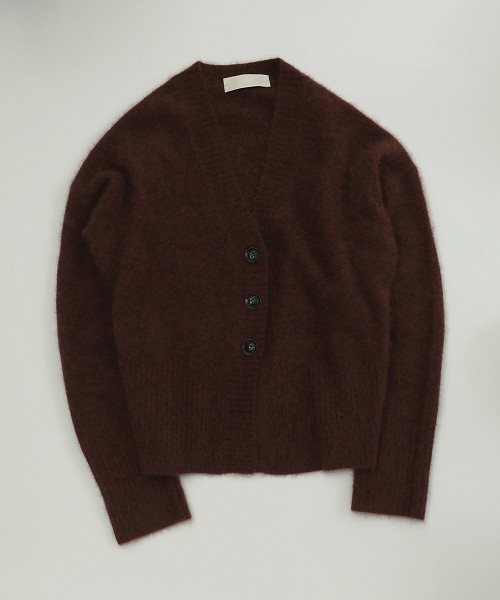 TODAYFULトゥデイフル ラクーンニットカーディガン ブラウン 茶色 TODAYFUL（トゥデイフル）の「ラクーンニットカーディガン（Tシャツ
