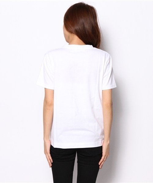 I am I (アイアムアイ)の「40/2コーマ天竺 コーヒーTシャツ(Tシャツ/カットソー・レディース・ホワイト・2/3)」の4枚目の写真