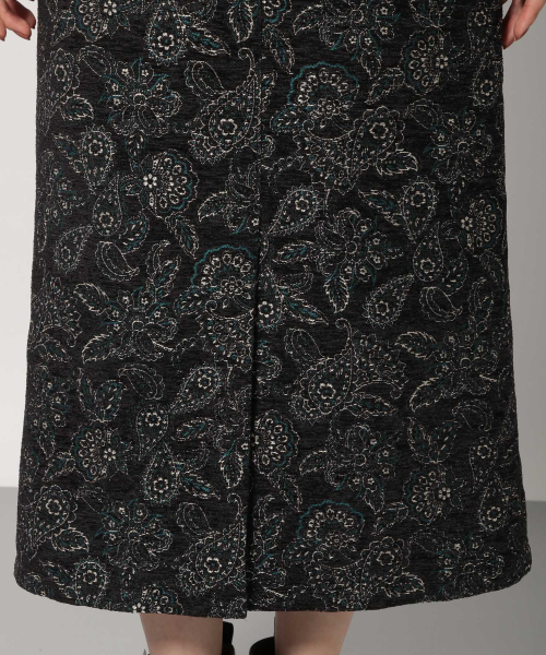 PAGEBOY（ページボーイ）の「ペイズリーJQナロースカート（スカート・レディース・ダークブラウン/ブラック×グレー/ブラック×グリーン・SMALL/MEDIUM）」の17枚目の写真