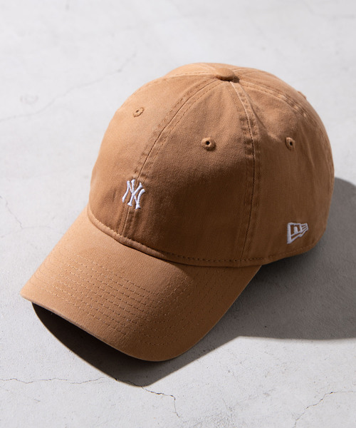 NEW ERA（ニューエラ）の「∴WEGO/NEW ERA 別注ミニロゴ9TWENTY（キャップ・メンズ・ダークベージュ/カーキ/ブラック/ネイビー/ダークグリーン/ベージュ・FREE）」の11枚目の写真