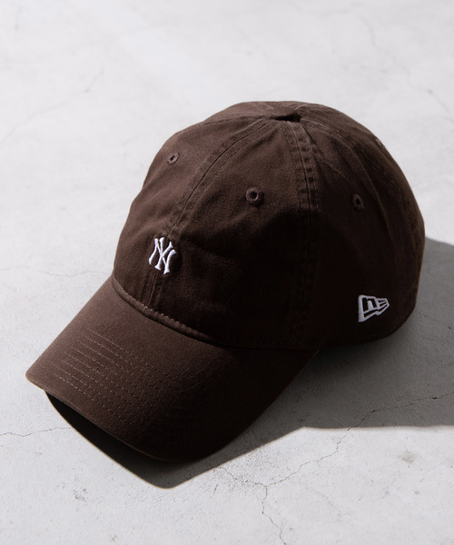 NEW ERA（ニューエラ）の「∴WEGO/NEW ERA 別注ミニロゴ9TWENTY（キャップ・メンズ・ダークベージュ/カーキ/ブラック/ネイビー/ダークグリーン/ベージュ・FREE）」の13枚目の写真
