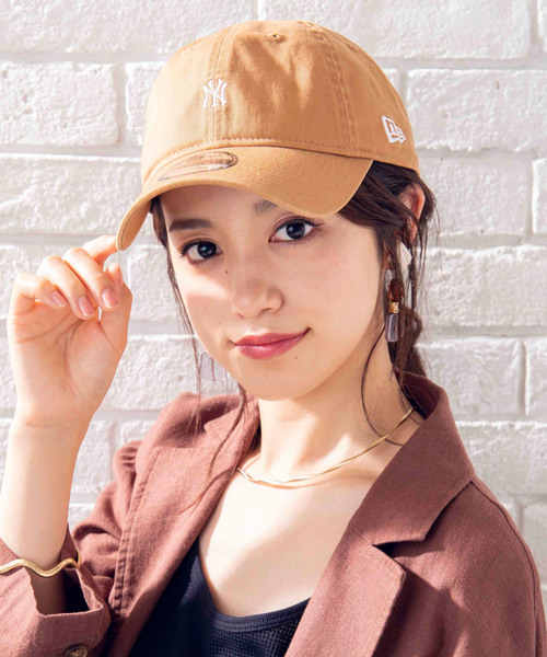 NEW ERA（ニューエラ）の「∴WEGO/NEW ERA 別注ミニロゴ9TWENTY（キャップ・メンズ・ダークベージュ/カーキ/ブラック/ネイビー/ダークグリーン/ベージュ・FREE）」の18枚目の写真