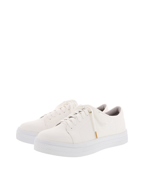 RANDA（ランダ）の「ストレスフリー/軽量ローカットスニーカー（スニーカー・レディース・ホワイト/シルバー/その他・S/M/L/LL）」の5枚目の写真