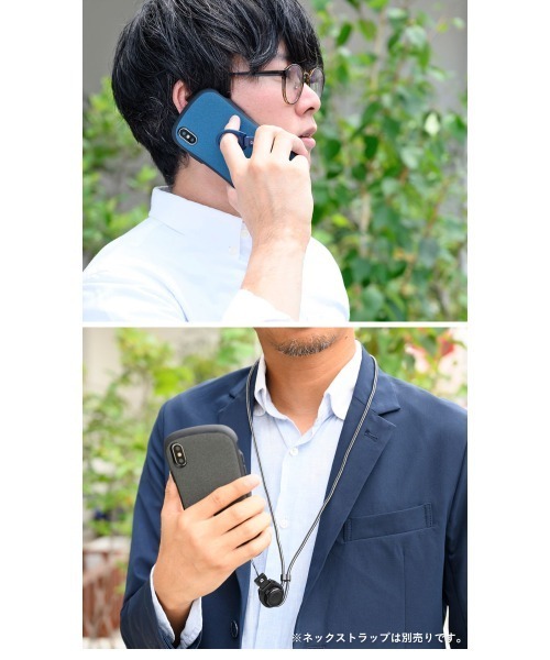 iFace（アイフェイス）の「iFace Quick Release カラビナリングストラップ 落下防止 ストラップ（キーホルダー・メンズ・ホワイト/ブラック/ネイビー/カーキ/バーガンディー・FREE）」の6枚目の写真