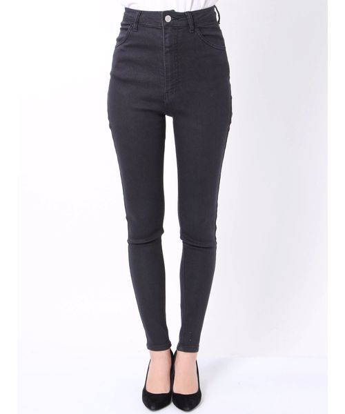 EVRIS（エヴリス）の「BASICスキニーDENIMPT（デニムパンツ・レディース・ブラック/インディゴブルー・SMALL/MEDIUM/X-SMALL）」の8枚目の写真