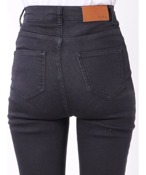 EVRIS（エヴリス）の「BASICスキニーDENIMPT（デニムパンツ・レディース・ブラック/インディゴブルー・SMALL/MEDIUM/X-SMALL）」の12枚目の写真