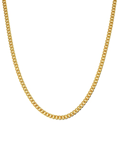 blackdia by 7JEWELRY(ブラックダイヤバイセブンジュエリー)の「blackdia by 7JEWELRY 18KGPゴールド喜平チェーンネックレス幅4.6mm 長さ60cm(ネックレス・メンズ・ゴールド・60cm)」の1枚目の写真