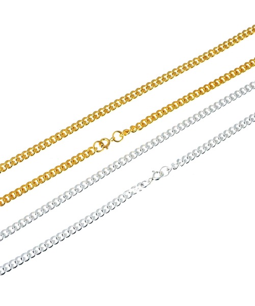 blackdia by 7JEWELRY(ブラックダイヤバイセブンジュエリー)の「blackdia by 7JEWELRY 18KGPゴールド喜平チェーンネックレス幅4.6mm 長さ60cm(ネックレス・メンズ・ゴールド・60cm)」の7枚目の写真
