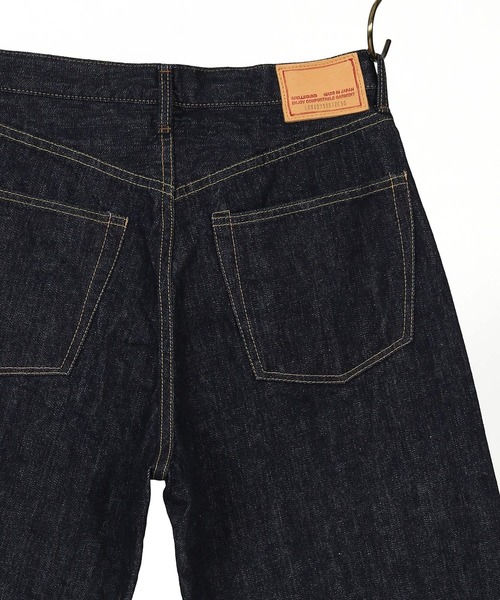 SPELLBOUND(スペルバウンド)の「SPELL BOUND スペルバウンド 5Pルーズセルヴィッジデニムパンツ 43-713B(デニムパンツ・メンズ・ネイビー・30/28)」の2枚目の写真