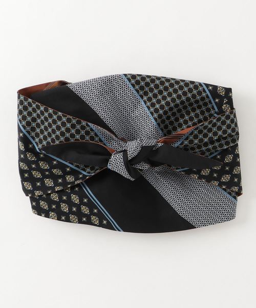 Override Or Pattern Mona Headwrap ヘアバンド Override オーバーライド のファッション通販 Zozotown