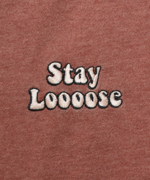 kutir（クティール）の「刺繍ピグメントスウェット（スウェット・メンズ・パープル/マスタード/レンガ・SMALL/MEDIUM/LARGE）」の7枚目の写真