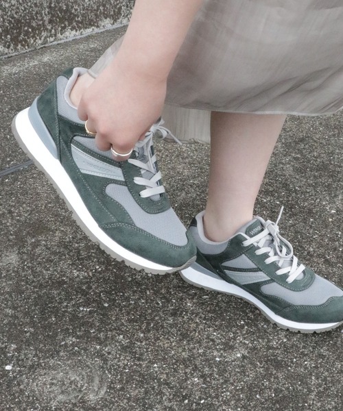 ASAHI SHOES(アサヒシューズ)の「WIMBLEDON/ウィンブルドン スニーカー(W/B L041)(スニーカー・レディース・ブラック/ネイビー/サックスブルー/サンドベージュ/バイオレット/ピンク系その他/グリーン・22.5cm/23.5cm/24.5cm/23.0cm/24.0cm/25.0cm)」の16枚目の写真