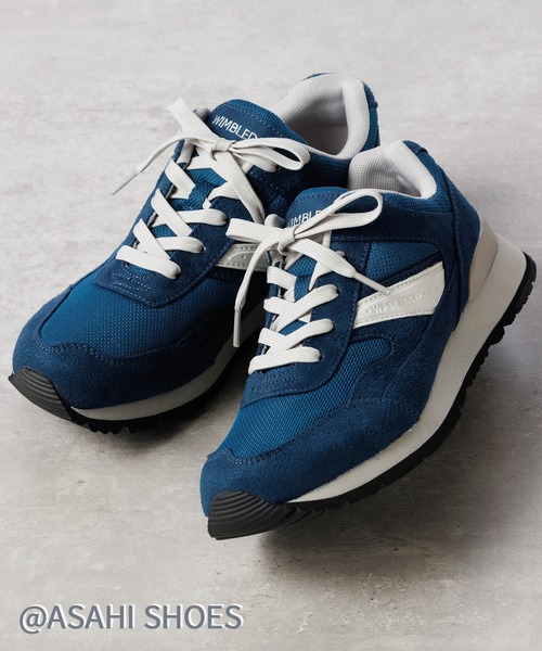 ASAHI SHOES(アサヒシューズ)の「WIMBLEDON/ウィンブルドン スニーカー(W/B L041)(スニーカー・レディース・ブラック/ネイビー/サックスブルー/サンドベージュ/バイオレット/ピンク系その他/グリーン・22.5cm/23.5cm/24.5cm/23.0cm/24.0cm/25.0cm)」の17枚目の写真