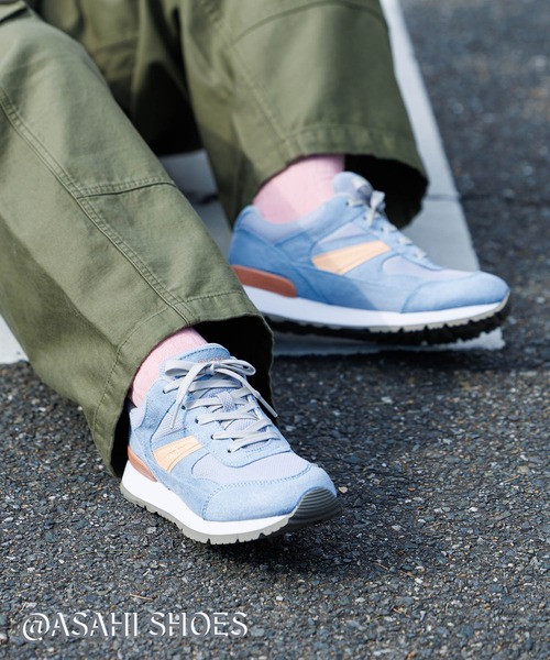 ASAHI SHOES(アサヒシューズ)の「WIMBLEDON/ウィンブルドン スニーカー(W/B L041)(スニーカー・レディース・ブラック/ネイビー/サックスブルー/サンドベージュ/バイオレット/ピンク系その他/グリーン・22.5cm/23.5cm/24.5cm/23.0cm/24.0cm/25.0cm)」の18枚目の写真