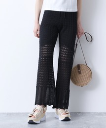 Heather | スカシガラニットパンツ　885225(その他パンツ)