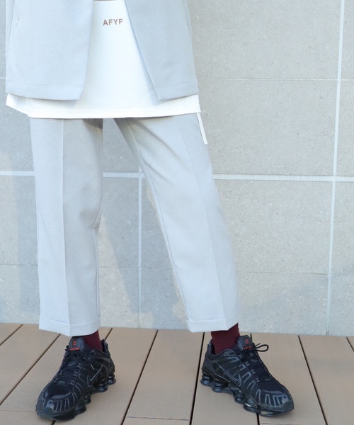 rovtski(ロフトスキー)の「【セットアップ対応】2020 ROVTSKITROPICALクロップド PT/トロピカルクロップドパンツ(パンツ)」|ライトグレー