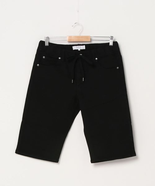 Blue Standard (ブルースタンダード)の「【BLUE STANDARD】ドビーイージーショーツ デニム ストレッチ性強い素材(デニムパンツ・メンズ・グレー/ブルー/その他1/ブルー系その他/ブラック/ホワイト・LARGE/X-LARGE/SMALL/MEDIUM)」の2枚目の写真