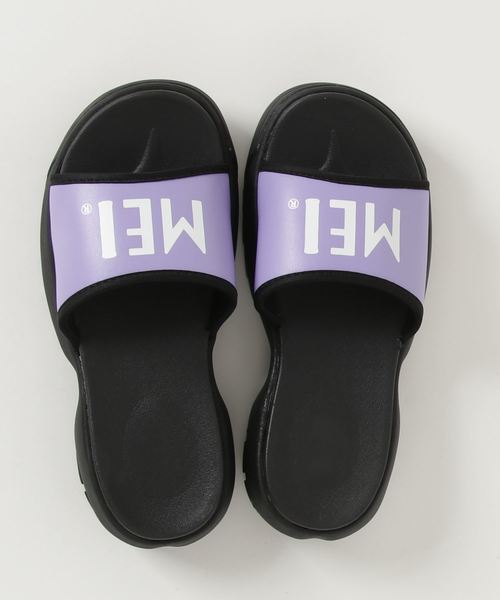 MEI（メイ）の「∴【 MEI / メイ 】 FLAT SANDAL フラットサンダル　レディース（サンダル・レディース・ブラック/ベージュ/オリーブドラブ/パープル・SMALL/MEDIUM/LARGE）」の7枚目の写真