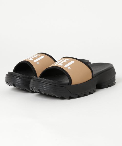 MEI（メイ）の「∴【 MEI / メイ 】 FLAT SANDAL フラットサンダル　レディース（サンダル・レディース・ブラック/ベージュ/オリーブドラブ/パープル・SMALL/MEDIUM/LARGE）」の13枚目の写真