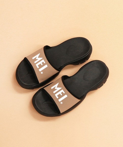 MEI（メイ）の「∴【 MEI / メイ 】 FLAT SANDAL フラットサンダル　レディース（サンダル・レディース・ブラック/ベージュ/オリーブドラブ/パープル・SMALL/MEDIUM/LARGE）」の12枚目の写真