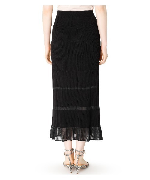 LE CIEL BLEU（ルシェルブルー）の「Transparent Long Knit