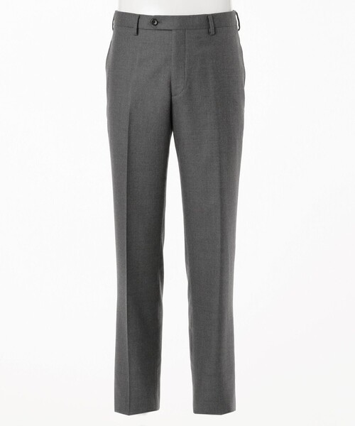 J.PRESS(ジェイプレス)の「【J.PRESS BASIC】ペピンメリノサキソニー スラックス(スラックス・メンズ・ライトグレー系/グレー系・85/76/88/73/79/82/91/94)」の3枚目の写真