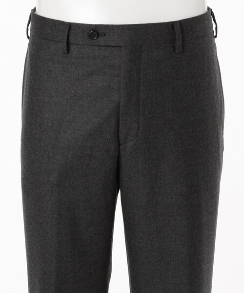 J.PRESS(ジェイプレス)の「【J.PRESS BASIC】ペピンメリノサキソニー スラックス(スラックス・メンズ・ライトグレー系/グレー系・85/76/88/73/79/82/91/94)」の6枚目の写真