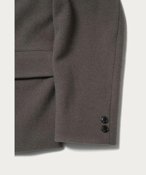 BEAUTY&YOUTH UNITED ARROWS（ビューティーアンドユースユナイテッドアローズ）の「BY フリース メルトン ジャケット（テーラードジャケット・メンズ・ベージュ/ネイビー・S/M/XL/L）」の4枚目の写真