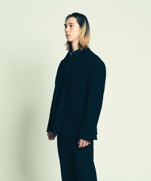 BEAUTY&YOUTH UNITED ARROWS（ビューティーアンドユースユナイテッドアローズ）の「BY フリース メルトン ジャケット（テーラードジャケット・メンズ・ベージュ/ネイビー・S/M/XL/L）」の7枚目の写真