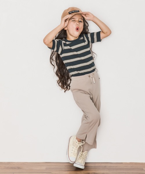 BAYFLOW（ベイフロー）の「[KIDS]マルチボーダーT（Tシャツ/カットソー・キッズ・グリーン/ボルドー・SMALL/MEDIUM/LARGE/X-LARGE/XX-LARGE）」の19枚目の写真