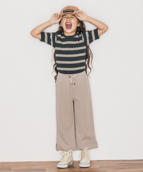 BAYFLOW（ベイフロー）の「[KIDS]マルチボーダーT（Tシャツ/カットソー・キッズ・グリーン/ボルドー・SMALL/MEDIUM/LARGE/X-LARGE/XX-LARGE）」の21枚目の写真