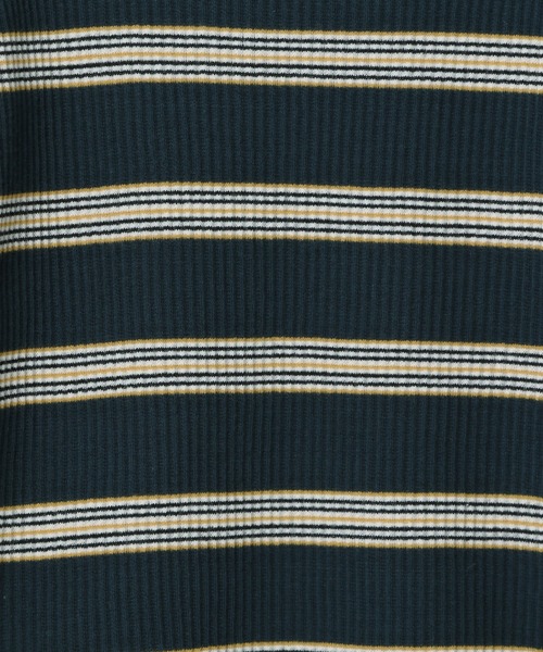 BAYFLOW（ベイフロー）の「[KIDS]マルチボーダーT（Tシャツ/カットソー・キッズ・グリーン/ボルドー・SMALL/MEDIUM/LARGE/X-LARGE/XX-LARGE）」の11枚目の写真