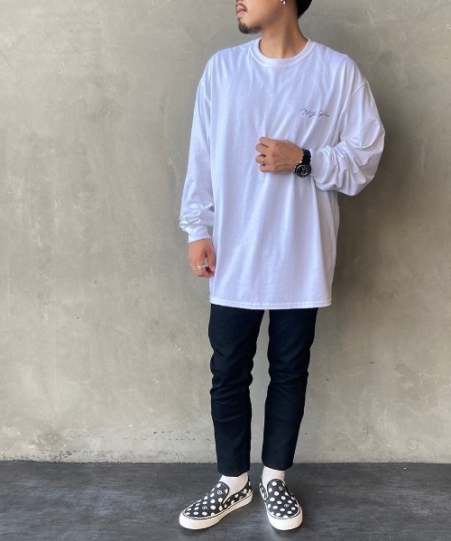 SCREEN STARS（スクリーンスターズ）の「[SCREEN STARS/スクリーンスターズ] 別注ガールプリントTシャツ（Tシャツ/カットソー・レディース・ホワイト/パープル・S/M/L）」の4枚目の写真