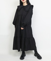 WC | WC/ティアードロングスリーブワンピース(ワンピース)