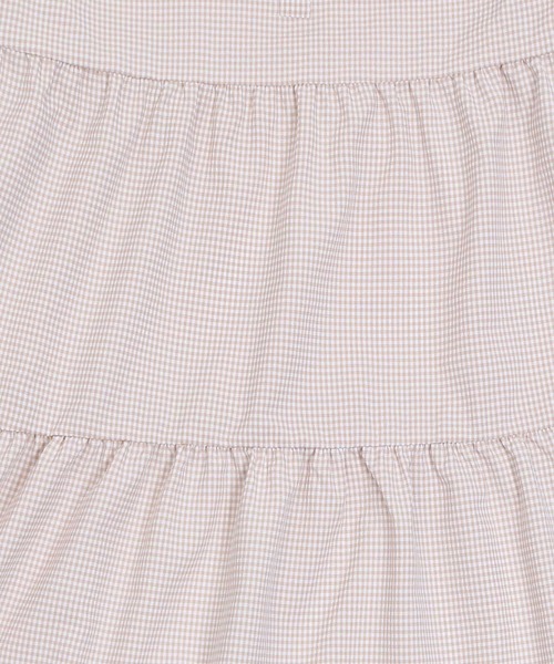 WC（ダブル シー）の「WC/ビックカラーティアードロングスリーブワンピース（ワンピース・レディース・ブラック/ブラック系その他/ベージュ系その他・FREE）」の10枚目の写真